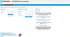 Desktop Screenshot of domplan3.dspot.si